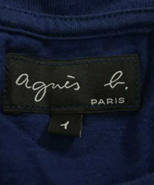 Agnes b.（アニエスベー）Tシャツ・カットソー 紺 サイズ:1(S位) レディース/2200710849182