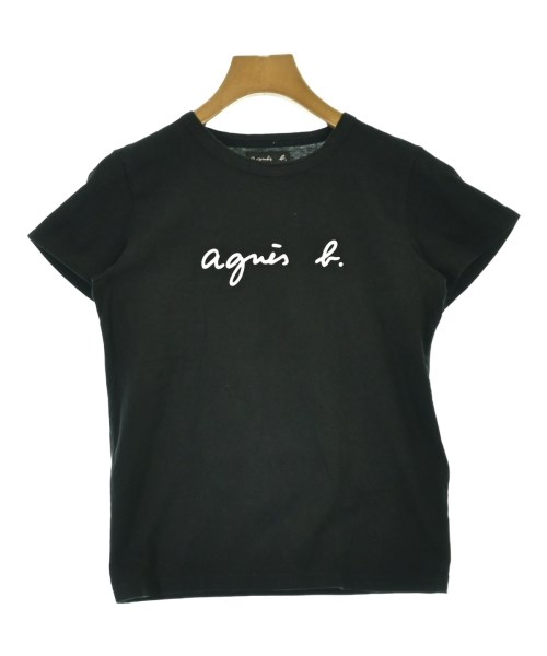 Agnes b.（アニエスベー）Tシャツ・カットソー 黒 サイズ:1(S位) レディース/2200709968030