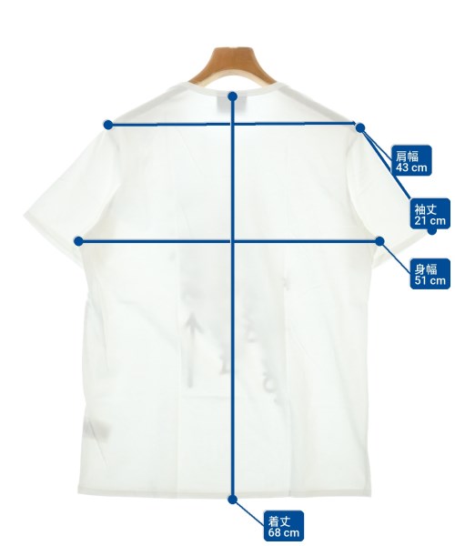 Agnes b.（アニエスベー）Tシャツ・カットソー 白 サイズ:2(M位) メンズ/2200713204087