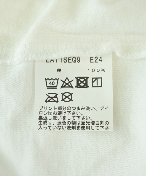 Agnes b.（アニエスベー）Tシャツ・カットソー 白 サイズ:XL メンズ/2200714461137