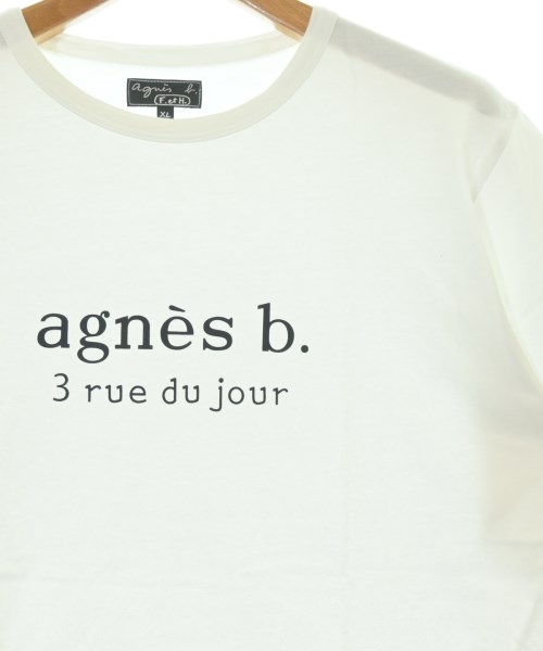 Agnes b.（アニエスベー）Tシャツ・カットソー 白 サイズ:XL メンズ/2200714461137