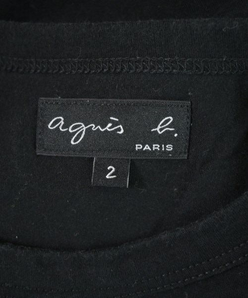 Agnes b.（アニエスベー）Tシャツ・カットソー 黒 サイズ:2(M位) レディース/2200711053052