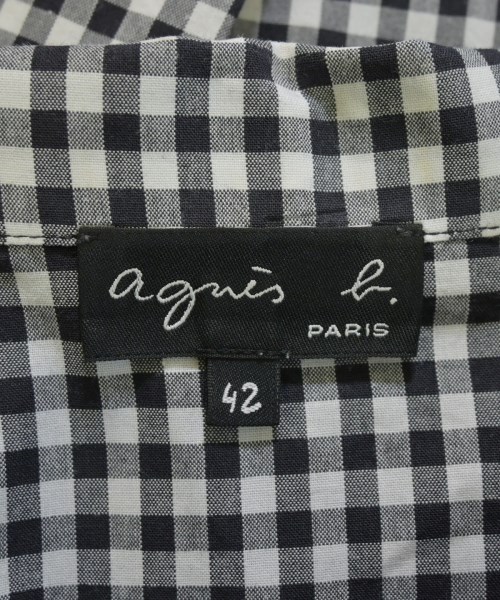 Agnes b.（アニエスベー）ステンカラーコート 黒 サイズ:42(L位) レディース/2200715397015