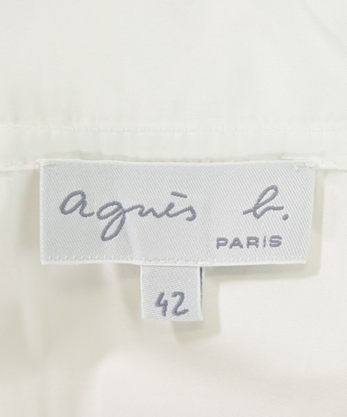 Agnes b.（アニエスベー）カジュアルシャツ 白 サイズ:42(L位) レディース/2200715397039