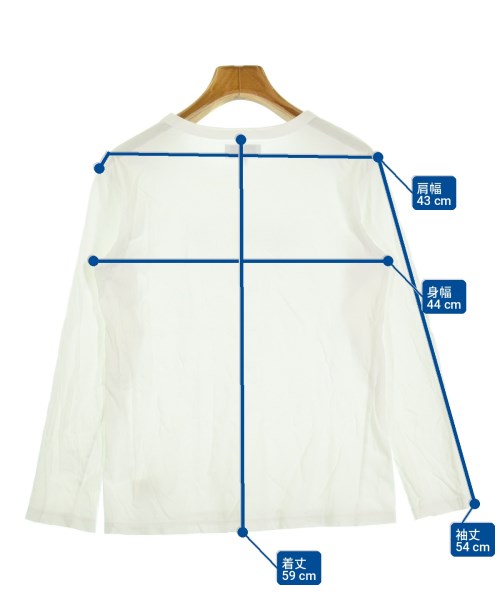 Agnes b.（アニエスベー）Tシャツ・カットソー 白 サイズ:T2(M位) レディース/2200715635087