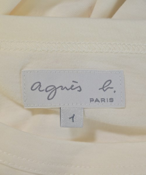 Agnes b.（アニエスベー）Tシャツ・カットソー 白 サイズ:1(S位) レディース/2200711843080