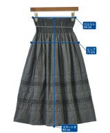 Agnes b.（アニエスベー）ロング・マキシ丈スカート グレー サイズ:2(M位) レディース/2200711843158