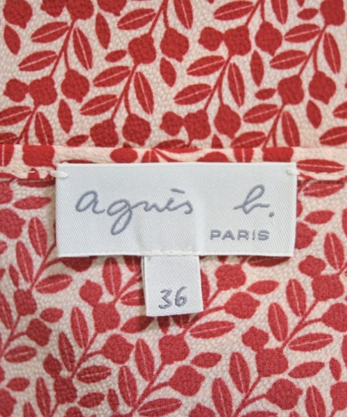 Agnes b.（アニエスベー）ワンピース 赤 サイズ:36(S位) レディース/2200711843240