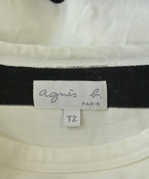 Agnes b.（アニエスベー）Tシャツ・カットソー 黒 サイズ:2(M位) レディース/2200715466025