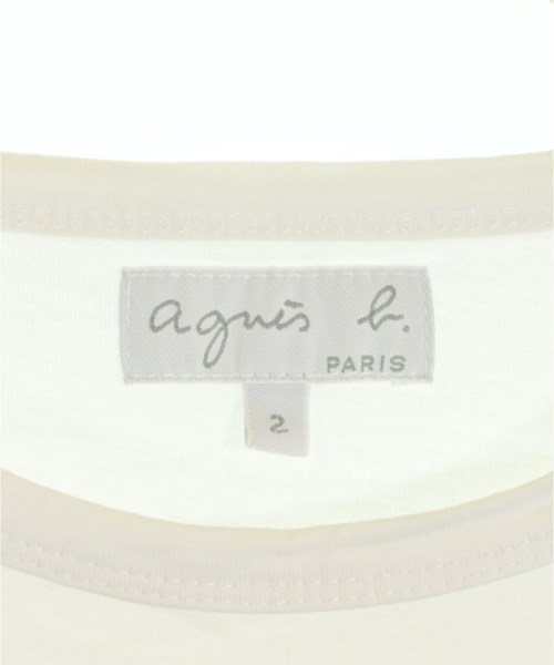 Agnes b.（アニエスベー）Tシャツ・カットソー 白 サイズ:2(M位) レディース/2200717942039