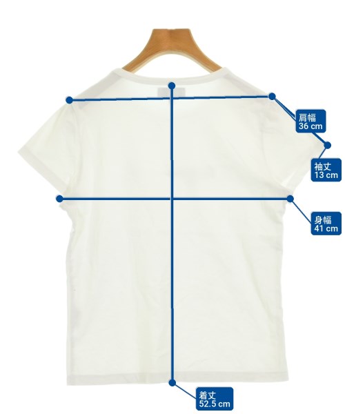 Agnes b.（アニエスベー）Tシャツ・カットソー 白 サイズ:2(M位) レディース/2200717942039