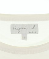 Agnes b.（アニエスベー）Tシャツ・カットソー 白 サイズ:2(M位) レディース/2200717942039