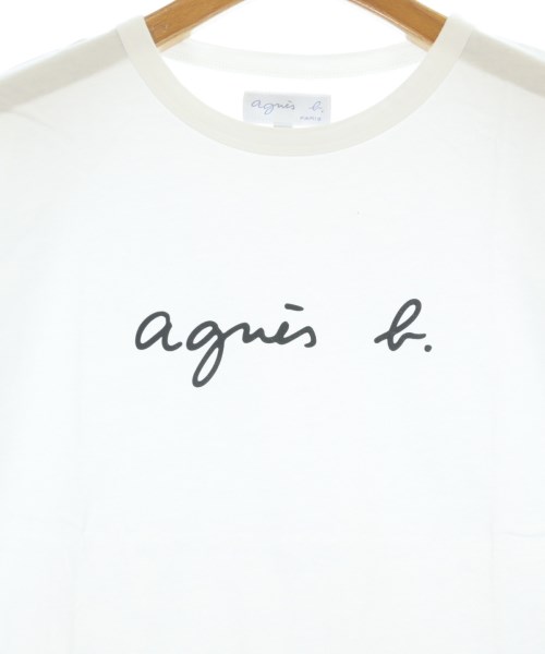 Agnes b.（アニエスベー）Tシャツ・カットソー 白 サイズ:3(L位) レディース/2200715139172