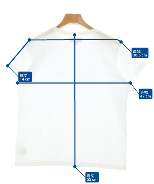 Agnes b.（アニエスベー）Tシャツ・カットソー 白 サイズ:3(L位) レディース/2200715139172