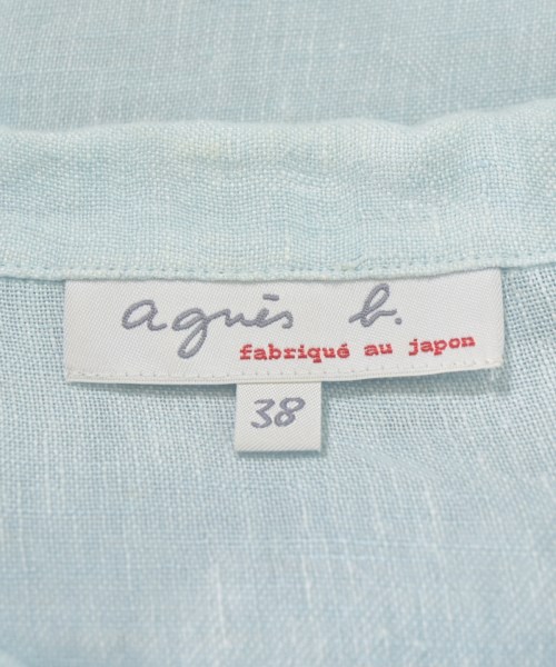 Agnes b.（アニエスベー）カジュアルシャツ 青 サイズ:38(M位) レディース/2200718947040