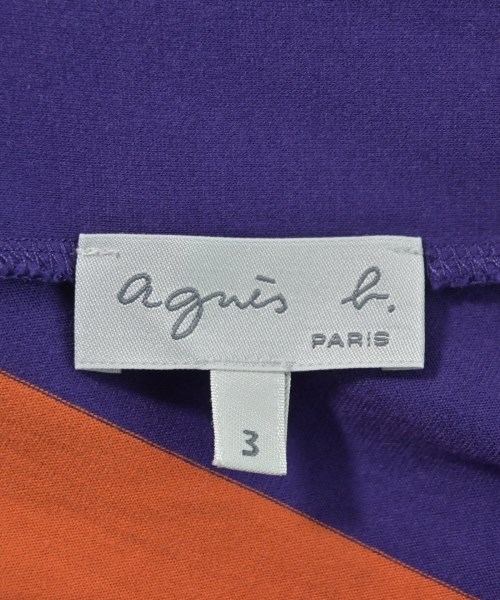 Agnes b.（アニエスベー）Tシャツ・カットソー 紫 サイズ:3(L位) レディース/2200718956042