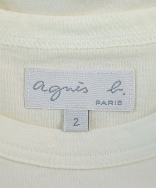 Agnes b.（アニエスベー）Tシャツ・カットソー 白 サイズ:2(M位) レディース/2200645119039