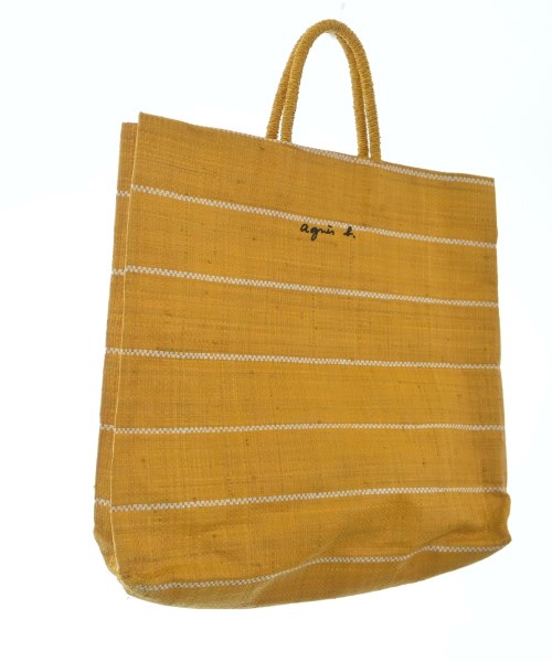 Agnes b.（アニエスベー）かごバッグ 黄 サイズ:- レディース/2200622037141