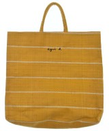Agnes b.（アニエスベー）かごバッグ 黄 サイズ:- レディース/2200622037141