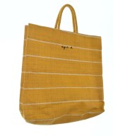 Agnes b.（アニエスベー）かごバッグ 黄 サイズ:- レディース/2200622037141
