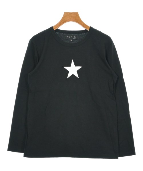 Agnes b.(アニエスベー)Tシャツ・カットソー 黒 サイズ:3(L位)/2200638430189