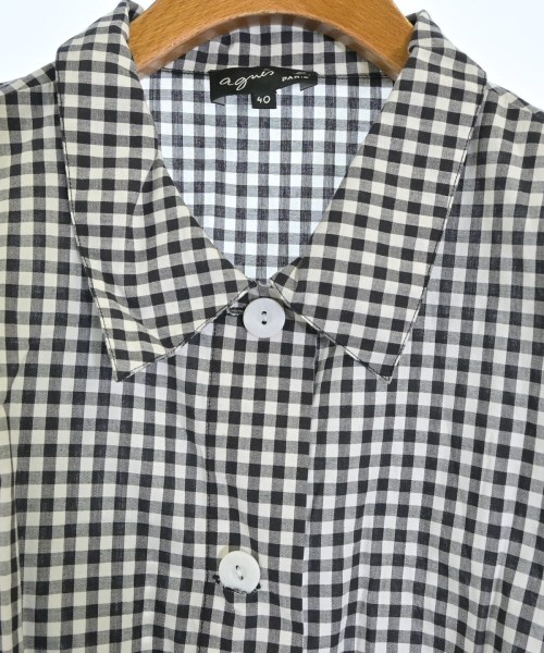 Agnes b.（アニエスベー）シャツワンピース 黒 サイズ:40(M位) レディース/2200636386099