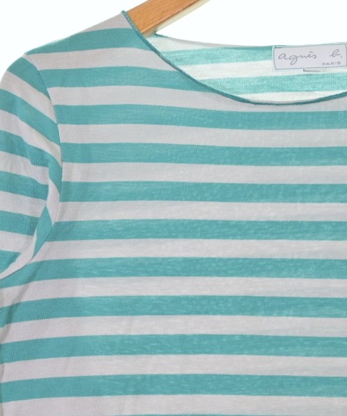 Agnes b.（アニエスベー）Tシャツ・カットソー 青 サイズ:1(S位) レディース/2200647929056