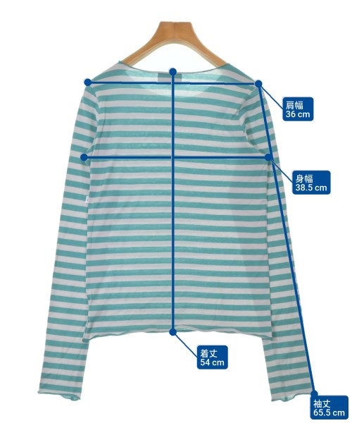 Agnes b.（アニエスベー）Tシャツ・カットソー 青 サイズ:1(S位) レディース/2200647929056