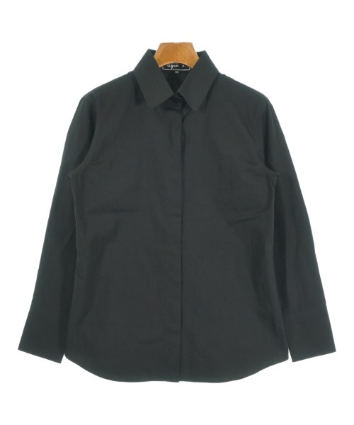 Agnes b.(アニエスベー)ブラウス 黒 サイズ:36(S位)/2200648470069