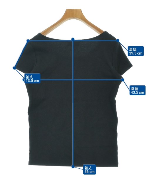 Agnes b.（アニエスベー）ノースリーブ 黒 サイズ:3(L位) レディース/2200641263019