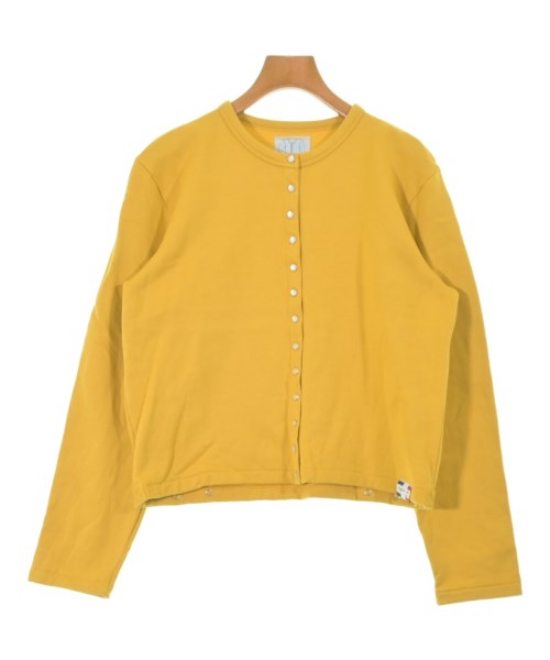 Agnes b.(アニエスベー)カーディガン 黄 サイズ:3(L位)/2200633354336