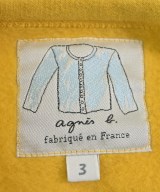 Agnes b.（アニエスベー）カーディガン 黄 サイズ:3(L位) レディース/2200633354336