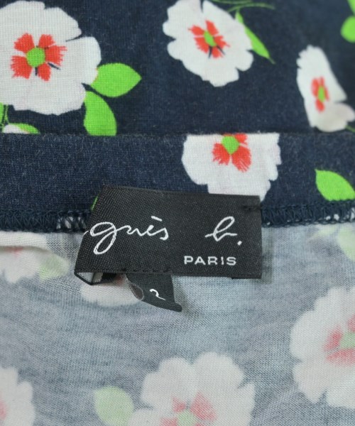 Agnes b.（アニエスベー）ひざ丈スカート 紺 サイズ:2(M位) レディース/2200646205120