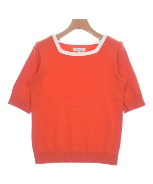 Agnes b.(アニエスベー)ニット・セーター オレンジ サイズ:3(L位)/2200640877163