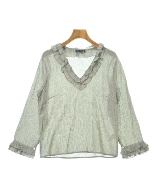 Agnes b.(アニエスベー)ブラウス グレー サイズ:38(M位)/2200640877262