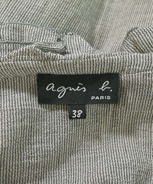 Agnes b.（アニエスベー）ブラウス グレー サイズ:38(M位) レディース/2200640877262