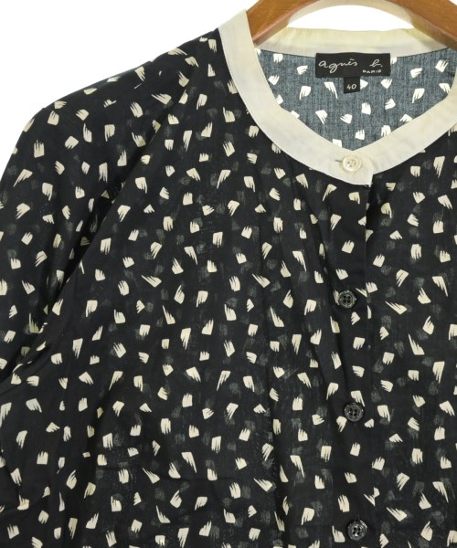 Agnes b.（アニエスベー）カジュアルシャツ 黒 サイズ:40(M位) レディース/2200642169211