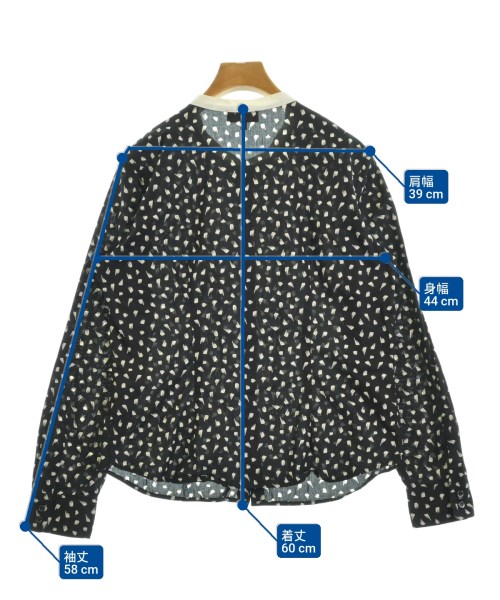 Agnes b.（アニエスベー）カジュアルシャツ 黒 サイズ:40(M位) レディース/2200642169211