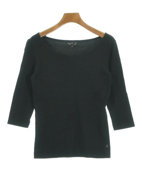 Agnes b.(アニエスベー)Tシャツ・カットソー 黒 サイズ:1(S位)/2200641923098