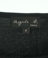 Agnes b.（アニエスベー）Tシャツ・カットソー 黒 サイズ:1(S位) レディース/2200641923098