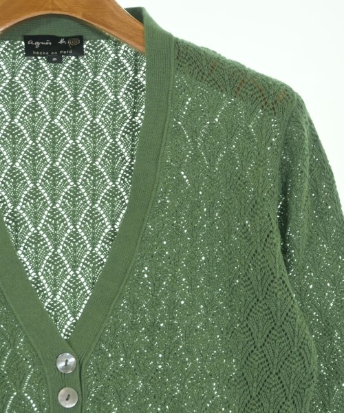 Agnes b.（アニエスベー）カーディガン 緑 サイズ:2(M位) レディース/2200636134713