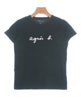 Agnes b.（アニエスベー）Tシャツ・カットソー 黒 サイズ:1(S位) レディース/2200641491016