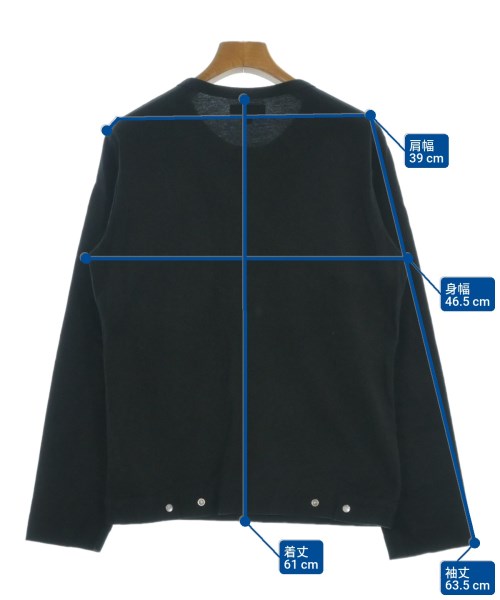 Agnes b.（アニエスベー）カーディガン 黒 サイズ:0(XS位) レディース/2200651273022