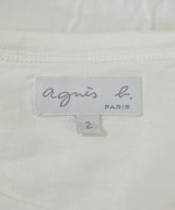 Agnes b.（アニエスベー）Tシャツ・カットソー 白 サイズ:2(M位) レディース/2200615460024