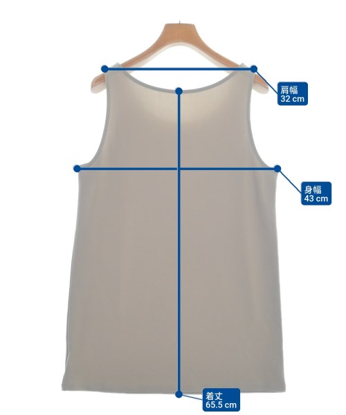 Agnes b.（アニエスベー）タンクトップ ベージュ サイズ:F レディース/2200652293067