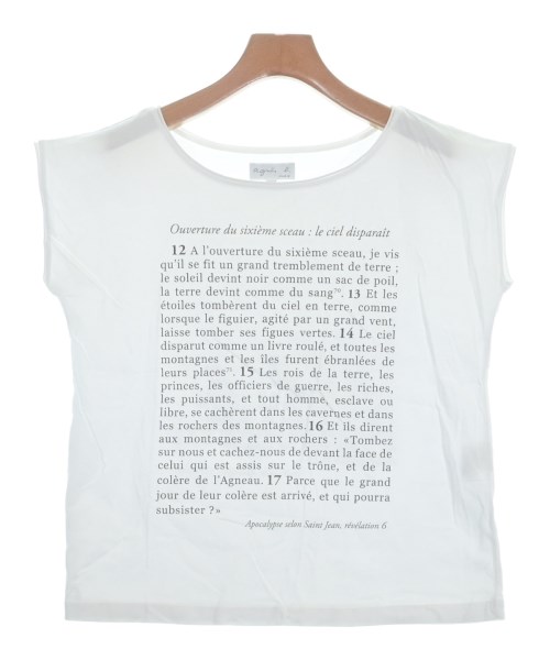 Agnes b.(アニエスベー)ノースリーブ 白 サイズ:3(L位)/2200652293074