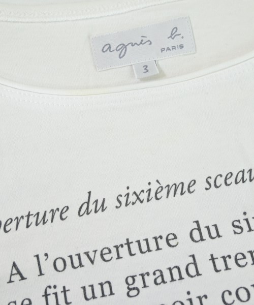 Agnes b.（アニエスベー）ノースリーブ 白 サイズ:3(L位) レディース/2200652293074
