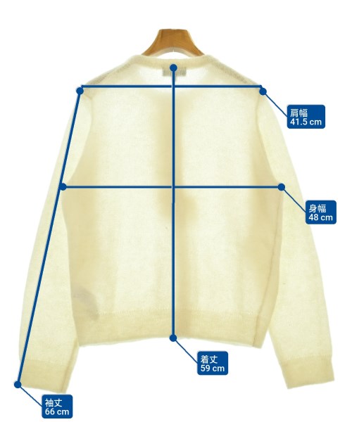 Agnes b.（アニエスベー）カーディガン 白 サイズ:3(L位) レディース/2200652440089