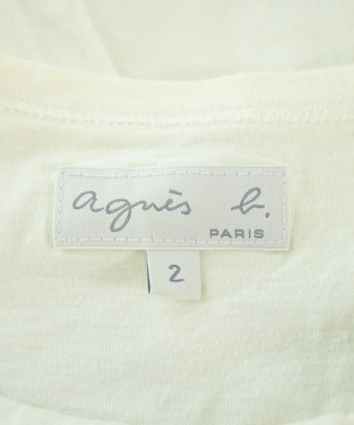 Agnes b.（アニエスベー）Tシャツ・カットソー 白 サイズ:2(M位) レディース/2200640357122