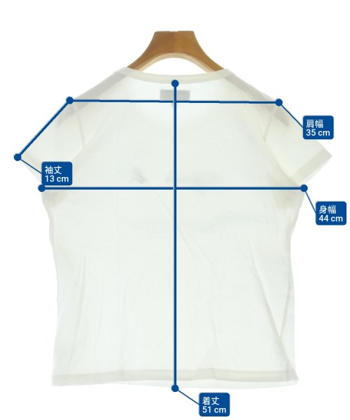 Agnes b.（アニエスベー）Tシャツ・カットソー 白 サイズ:2(M位) レディース/2200640357122